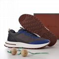 Men's Loro Piana athletic shoes, Weekend Walk Performance Mesh low top sneakers 15