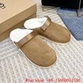 UGG slippers,UGG women's Fluff Yeah Slide,UGG sheepskin slippers in chestnut    