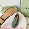 Gucci Suede Jordaan Loafers, women Gucci loafers,discount Gucci horsebit sale