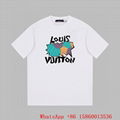 Men's LV T-shirts,LV printed T-shirts, LV Short sleeved crewneck T-shirts sale