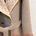 Women's Louis Vuitton hooded wrap coat,vuitton monogram coat,LV trench coat,USA