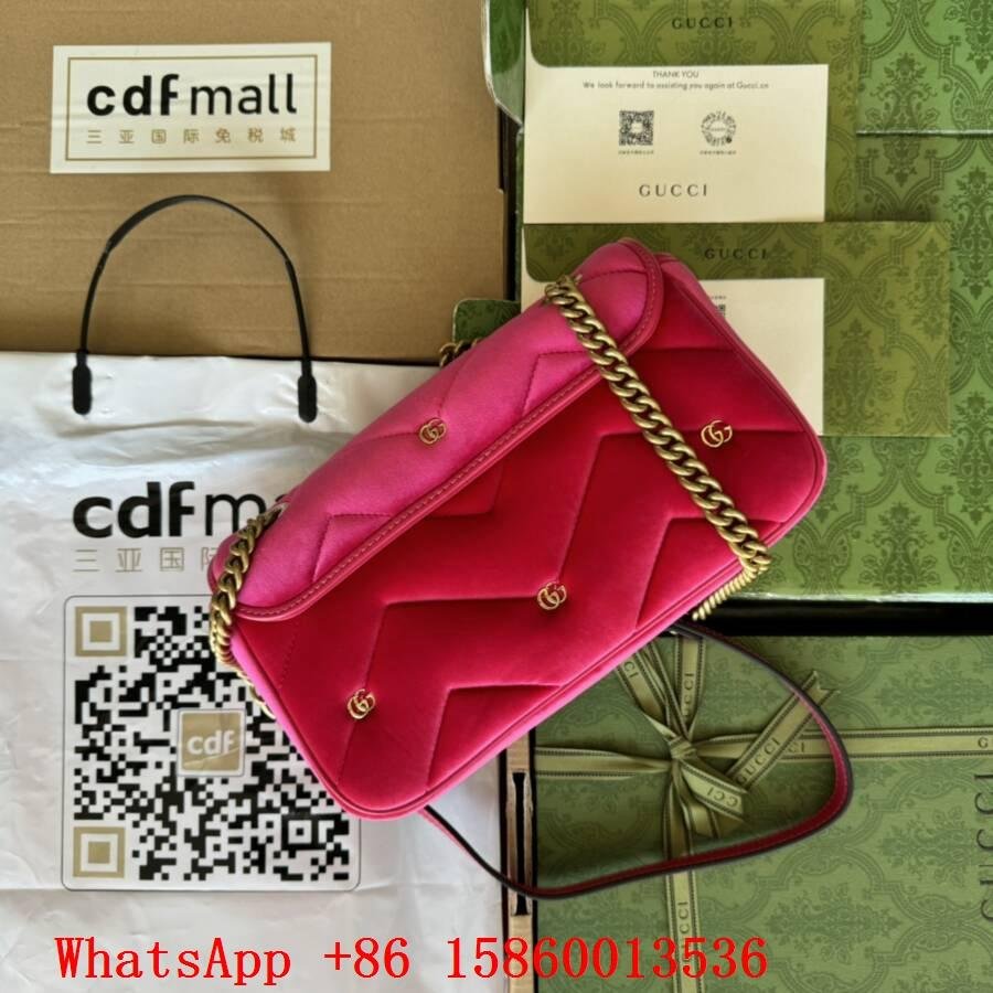 Women       GG Marmont Small Shoulder bag in Red Velvet,      crossbody bag sale 2