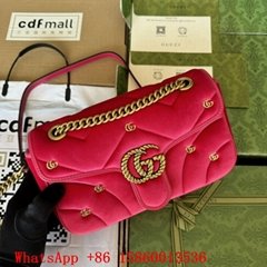 Women       GG Marmont Small Shoulder bag in Red Velvet,      crossbody bag sale (Hot Product - 4*)