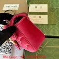 Women       GG Marmont Small Shoulder bag in Red Velvet,      crossbody bag sale 6