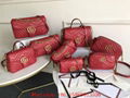 Women Gucci GG Marmont Small Shoulder bag in Red Velvet,Gucci crossbody bag sale