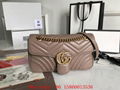 Women Gucci GG Marmont Small Shoulder bag in Red Velvet,Gucci crossbody bag sale