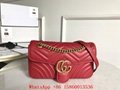 Women       GG Marmont Small Shoulder bag in Red Velvet,      crossbody bag sale 20