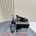 Women's Saint Laurent Slingback Pumps,YSL Slingback heels black,YSL Heels sale  