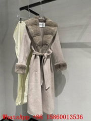 Max Mara cashmere coat,Max Mara mink coat with fur collar,Max Mara Iconic coat 