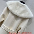 Max Mara cashmere coat,Max Mara mink coat with fur collar,Max Mara Iconic coat 