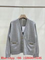 Celine V-neck Knit cardigan,Celine Jacquard knit wool cardigan,discount cardigan