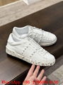 Women's Rockstud Untitled shoes,Valentino sneakers white,Designer trainer sale