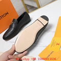 LV Capri Loafers black,Women Luxury loafers sale, Cheap LV Capri leather loafers
