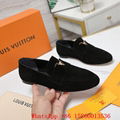 LV Capri Loafers black,Women Luxury loafers sale, Cheap LV Capri leather loafers