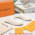 Women's     apri Open back loafers in beige,size 41,    oafers discount ,gifts 10