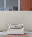 Hermes Epsom Kelly Pochette with gold hardware,red,Hermes Kelly mini bag ,UAE