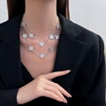 Van Cleef Arpels Vintage Alhambra long necklace,20 motifs necklace,women gifts   9