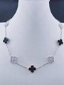 Van Cleef Arpels Vintage Alhambra long necklace,20 motifs necklace,women gifts   15
