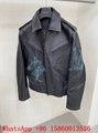               Shadow Monogram Embosserd leather jacket,size 52,Men     oat sale 5