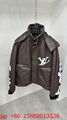               Shadow Monogram Embosserd leather jacket,size 52,Men     oat sale 16