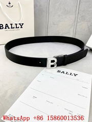 Men's Bally B Buckle leather belt 35mm,Bally Reversible belts,Cheap Bally belts