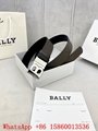 Men's Bally B Buckle leather belt 35mm,Bally Reversible belts,Cheap Bally belts