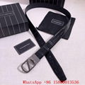 Zegna Z Logo Buckle belt,Men's Z Zegna Reversibe leather belt,40mm,free shipping 5