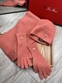 Loro Piana scarf hat set,Loro Piana gloves,Loro Piana cashmere scarf UK, 8
