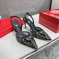 Rene Caovilla crystal white pump 80, Rene Caovilla wedding shoes,free shipping  