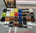 Cheap MCM slide mules,MCM slides visetos,men MCM slipper wholesale,brown  9
