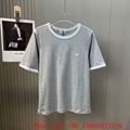Women Celine pairs jersey, Celine cotton T-shirt,Celine loose T-shirt sale,black