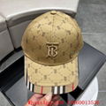 Wholesale burberry cap,check cotton baseball cap,cheap burberry cap sale,beige  