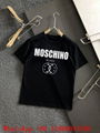 men's Moschino T-shirt,Love Moschino T-shirt,Moschino print T-shirt black,size M