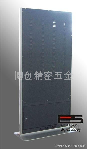 超薄落地式廣告機外殼 2