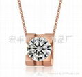 Single Diamond Necklace