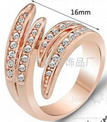 Inlay Diamond Rings