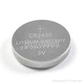 CR2450 3V lithium battery, coin cell,