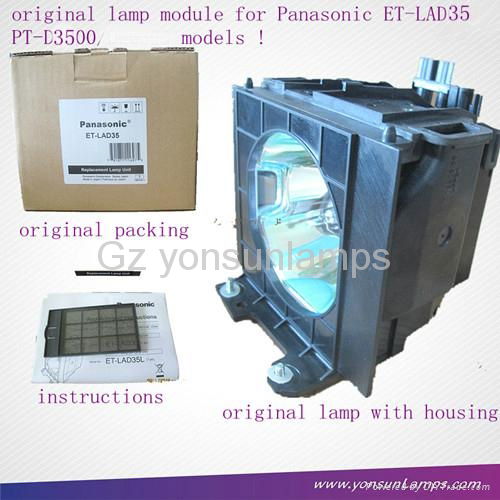 Panasonic ET-LAD35W PT-D3500 projector lamps 2