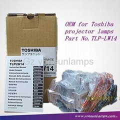 Toshiba TLP-LW14 TDP-T355 TW355U projector lamp