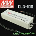 MEANWELL 100W 12V/15V/20V/24V/27V/36V/48V PFC IP67 LED Driver/Power Supply