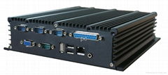 industrial mini fanless atom pc box/embedded industry pc 