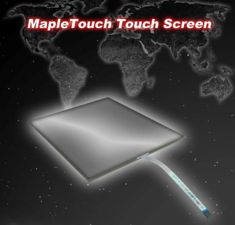 Mapletouch resistive touch screens/muti-touch touchscreen kit