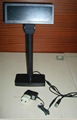 POS VFD 2*20line Customer pole display/POS pole display  1