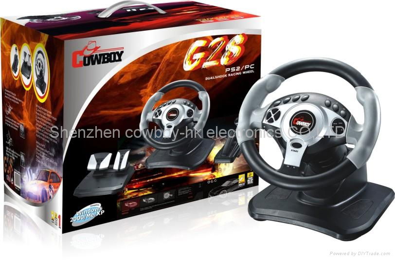 for ps2 2in1 steering wheel 2