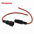 HONYONE FH10-208 5*20mm带线汽车保险丝夹 2