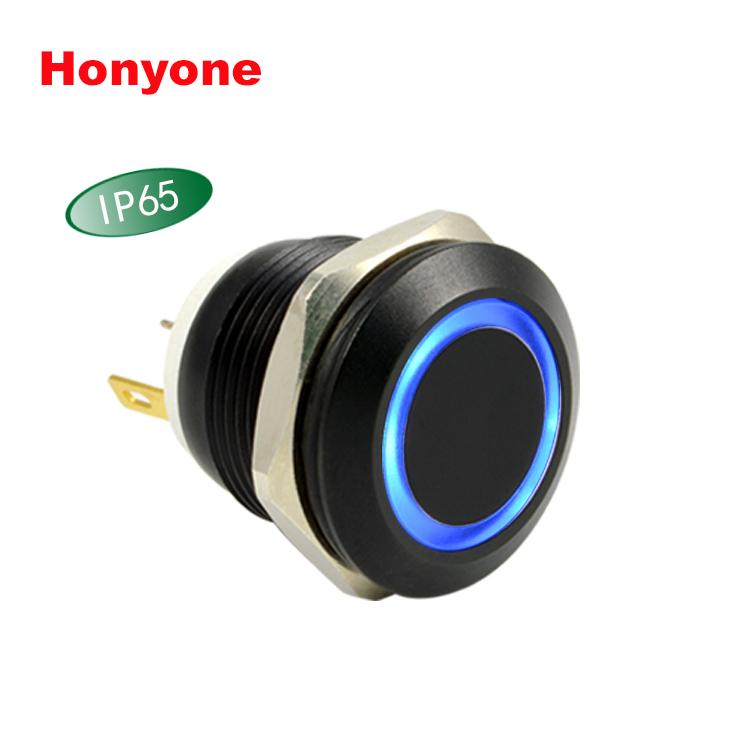 HONYONE PBM19不锈钢19mm金属防爆开关 5