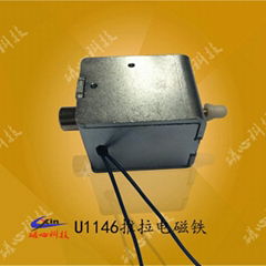 Frame type push-pull electromagnet