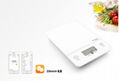 new bluetooth kitchen scale 5kg/1g digital food scale with 4mm touch-style switc