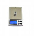 LCD display pocket scale