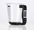 Electronic digital measuring cup kitchen scale